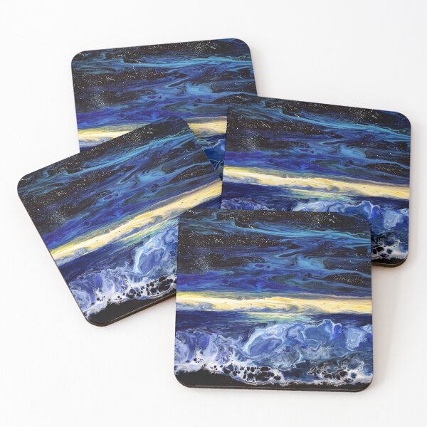 Item preview, The Curtain of Night Falling - A Pacific Northwest Seascape designed and sold by BreezyZen.