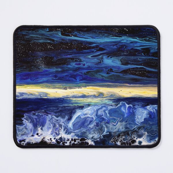 Item preview, The Curtain of Night Falling - A Pacific Northwest Seascape designed and sold by BreezyZen.