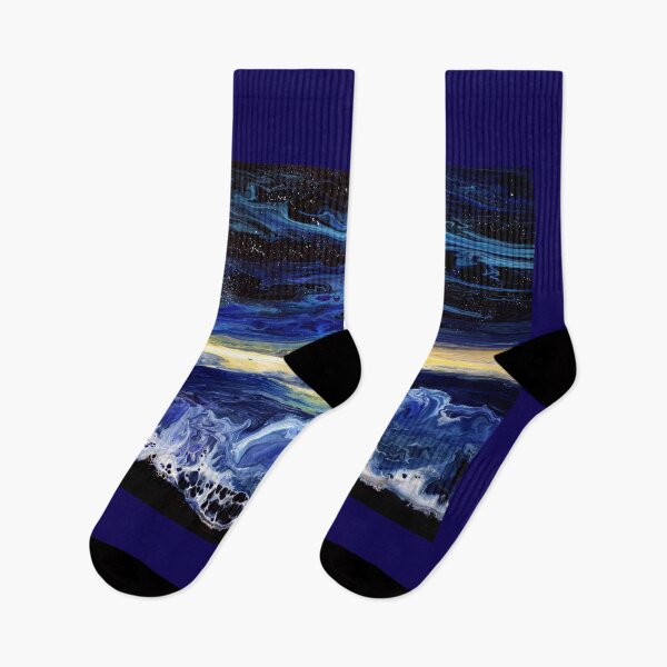 Item preview, The Curtain of Night Falling - A Pacific Northwest Seascape designed and sold by BreezyZen.