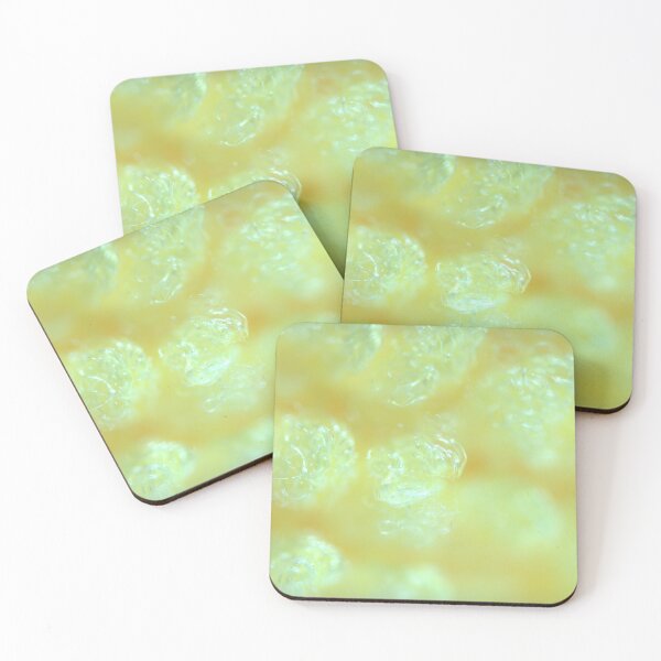 Item preview, Yellow Microfiber Cloth Under the Microscope designed and sold by Petalgrain.