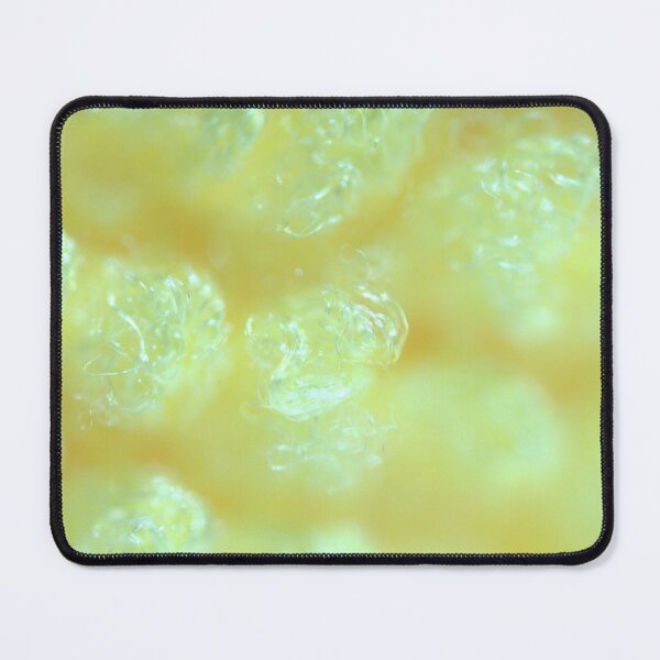 Item preview, Yellow Microfiber Cloth Under the Microscope designed and sold by Petalgrain.