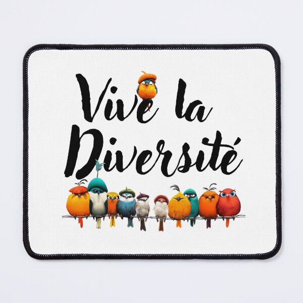 Item preview, Long live diversity - Vive la diversité designed and sold by FrancophileFun.