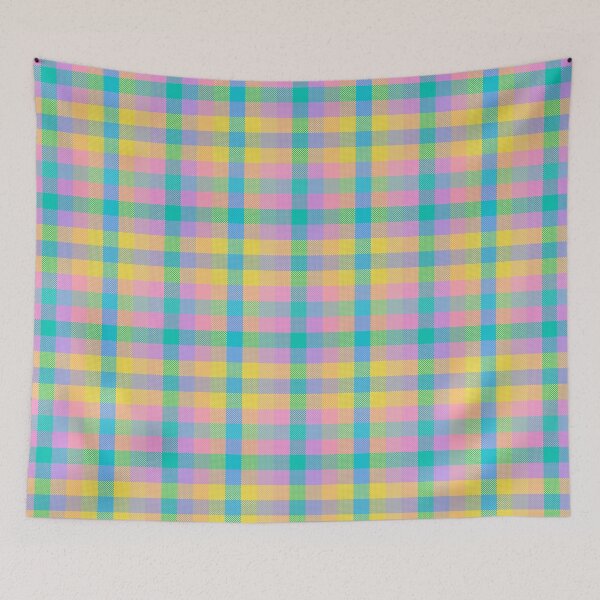 Item preview, Pastel Madras designed and sold by Indra's Net.