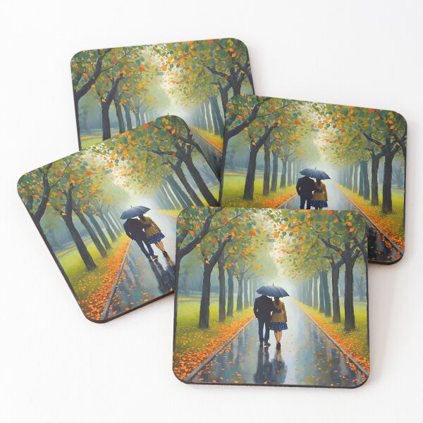Item preview, Early Authumn Rainy Day Walk 1 designed and sold by Yontartov.