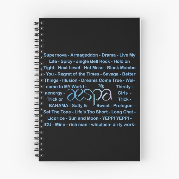 Item preview, Design with the songs of the group aespa designed and sold by mbs-desing.