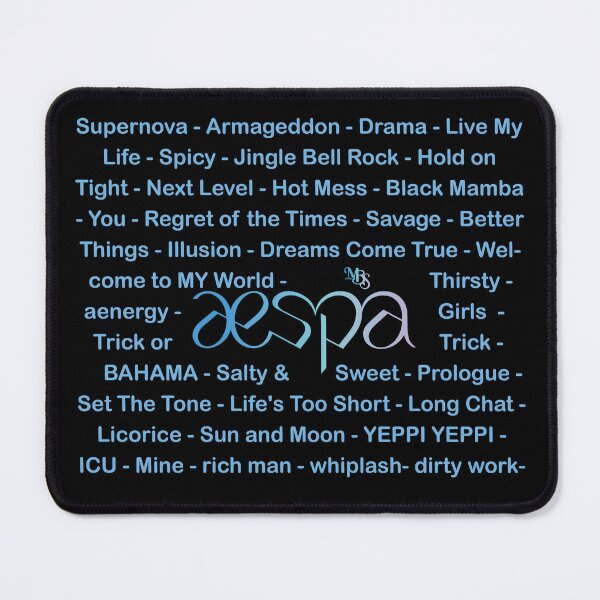 Item preview, Design with the songs of the group aespa designed and sold by mbs-desing.
