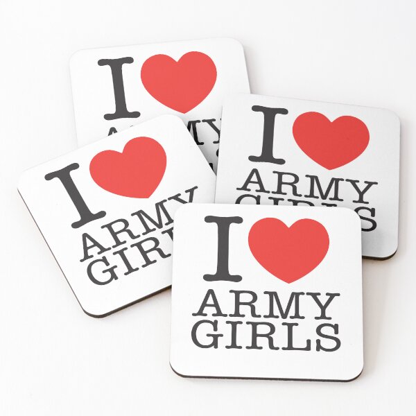 Item preview, I Love Army Girls designed and sold by shitpostee.