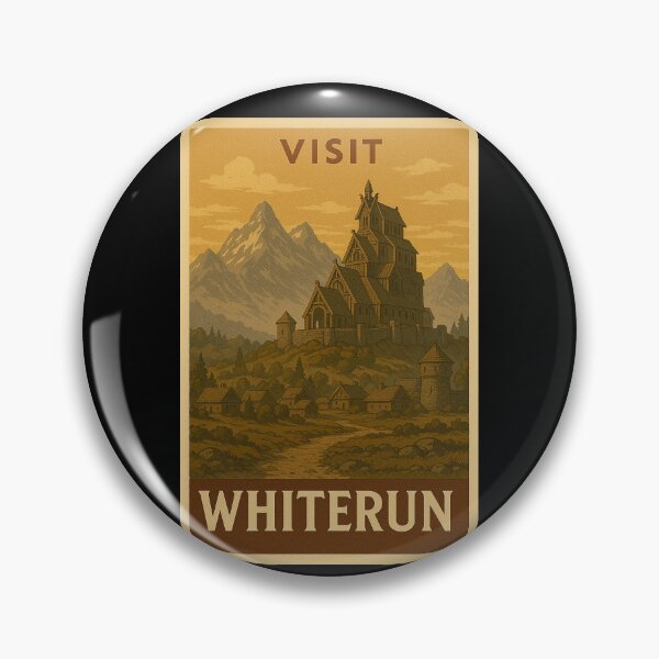 Item preview, Visit Whiterun — Heart of the North designed and sold by ChickenFund.
