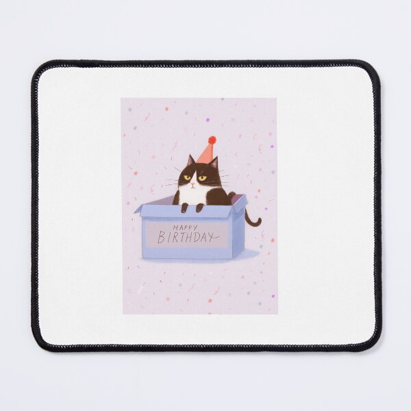 Item preview, Happy Birthday Cat designed and sold by SnorkleSupply.