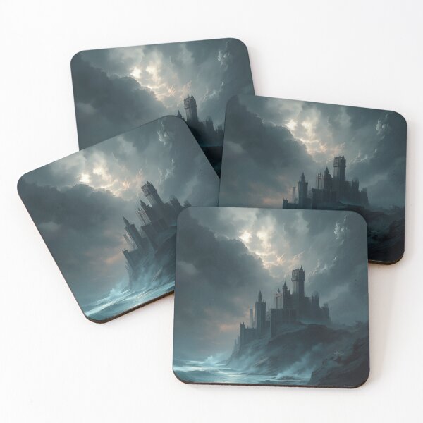 Item preview, The Stormbound Keep designed and sold by oanaunciuleanu.