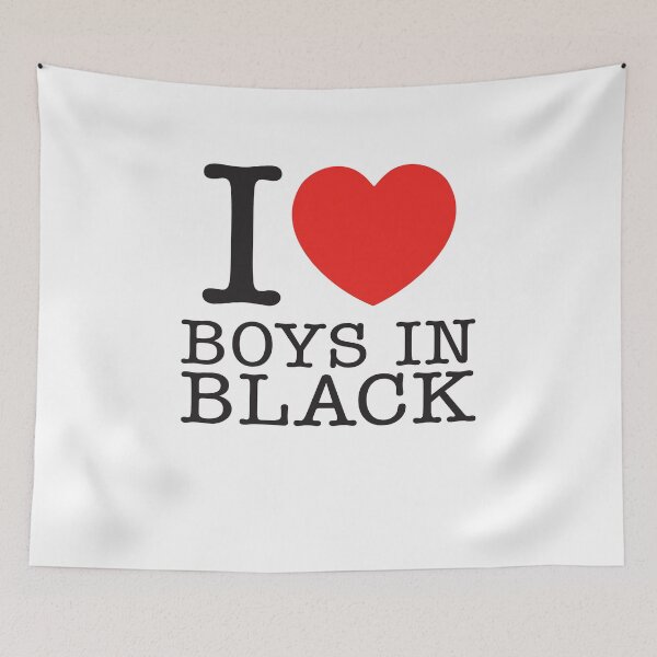 Item preview, I Love Boys In Black designed and sold by shitpostee.