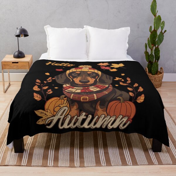 Item preview, Small Dog, Huge Autumn designed and sold by PatronesKawai.