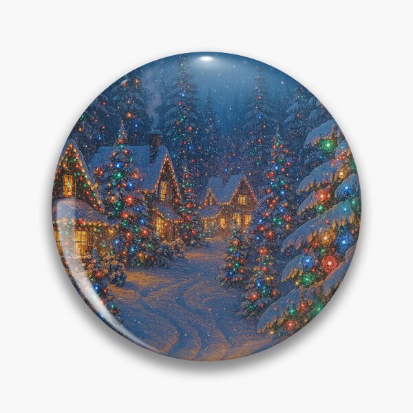 Item preview, Vila Natalina com Luzes e Neve   designed and sold by Leonornature.
