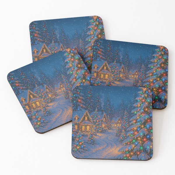 Item preview, Vila Natalina com Luzes e Neve   designed and sold by Leonornature.