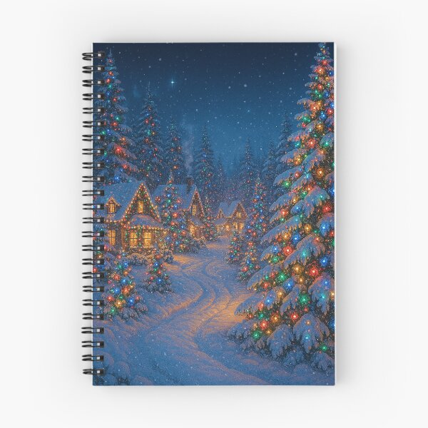 Item preview, Vila Natalina com Luzes e Neve   designed and sold by Leonornature.