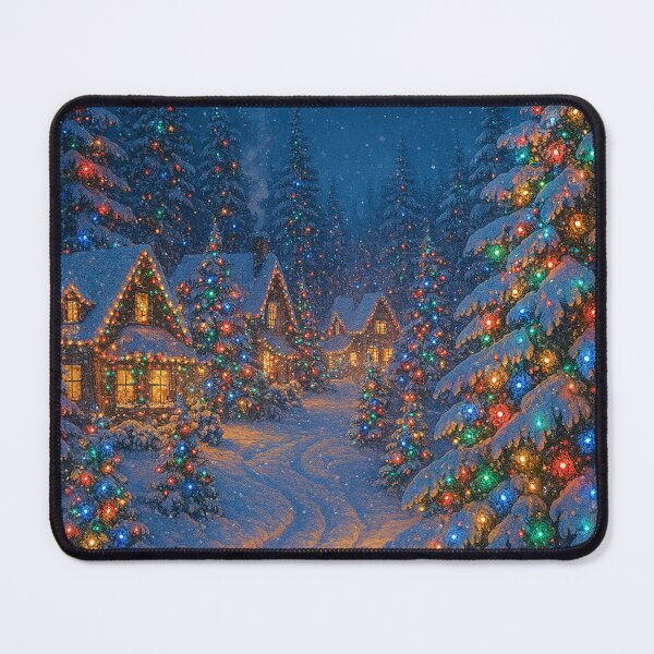 Item preview, Vila Natalina com Luzes e Neve   designed and sold by Leonornature.