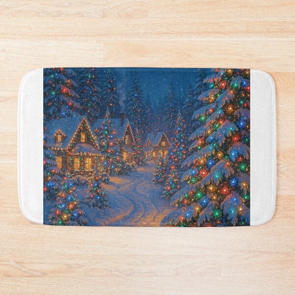 Item preview, Vila Natalina com Luzes e Neve   designed and sold by Leonornature.