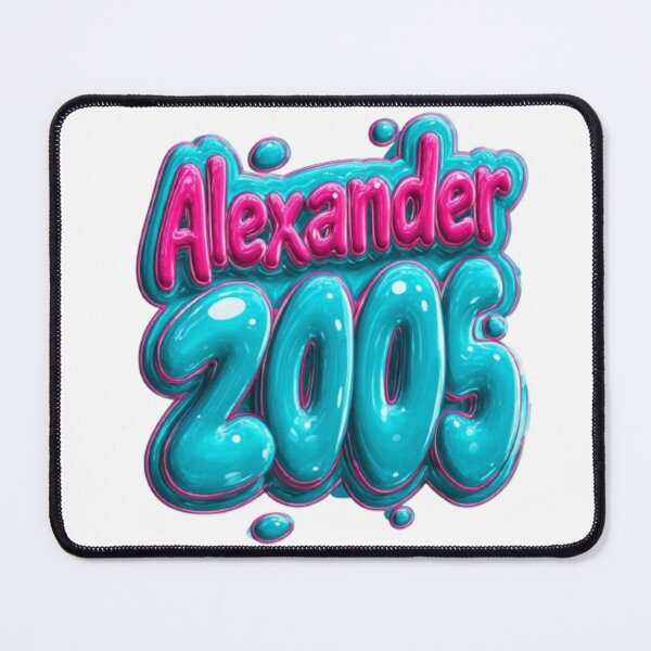 Item preview, Alexander 2005 Balloon Glossy Birthday Name Design designed and sold by AlexLineArt.