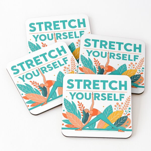 Item preview, yoga, stretch, fitness, exercise, wellness designed and sold by TrueArtVibes.