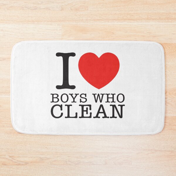 Item preview, I Love Boys Who Clean designed and sold by shitpostee.