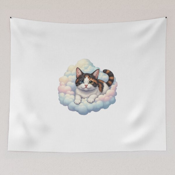 Item preview,  My Dear Friends, Merry Christmas,World Cat Breeds Collection, Artistic Illustration, Famous Cats, Exotic Feline Wall Art, Cat Lover Gift, Realistic Pet Portrait Design designed and sold by chipmuckdesignn.