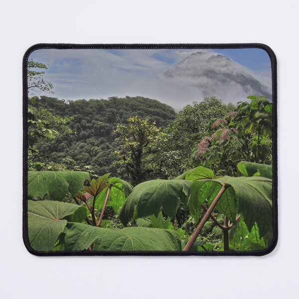 Item preview, View of a tropical volcano designed and sold by Clauzierra.