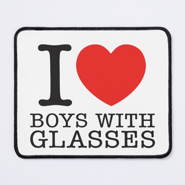 Item preview, I Love Boys With Glasses designed and sold by shitpostee.