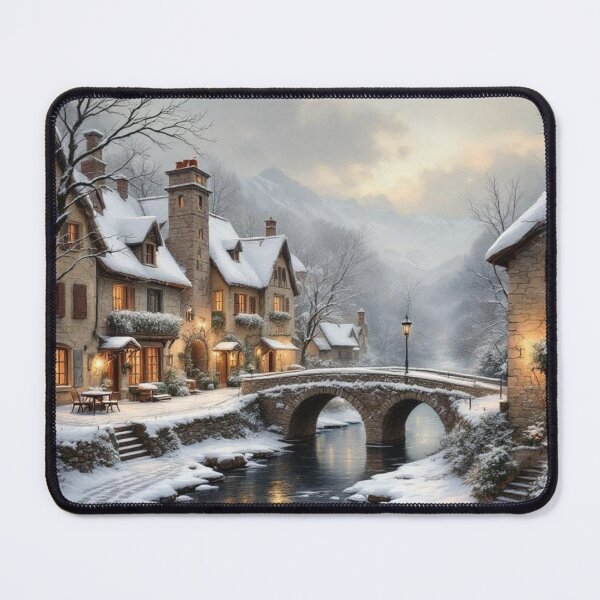 Item preview, Village in the Pyrenees designed and sold by jefboutique6150.