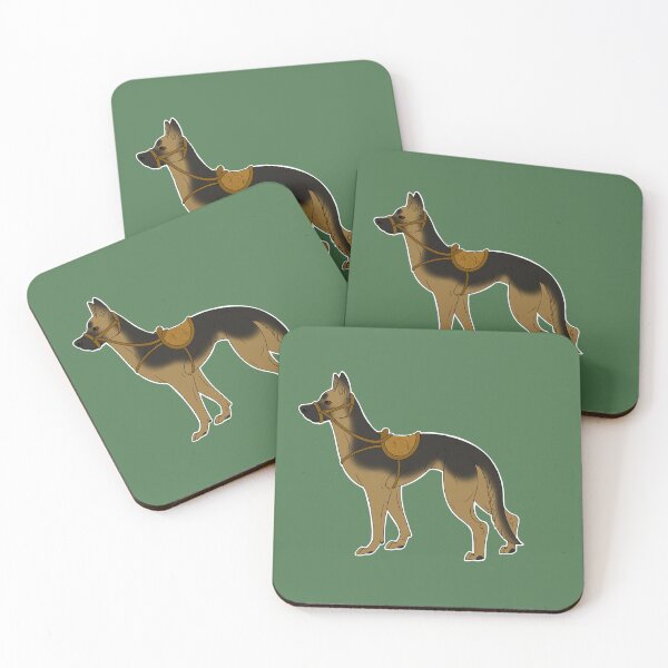 Item preview, Horsing Around German Shepherd designed and sold by harmopiavu.