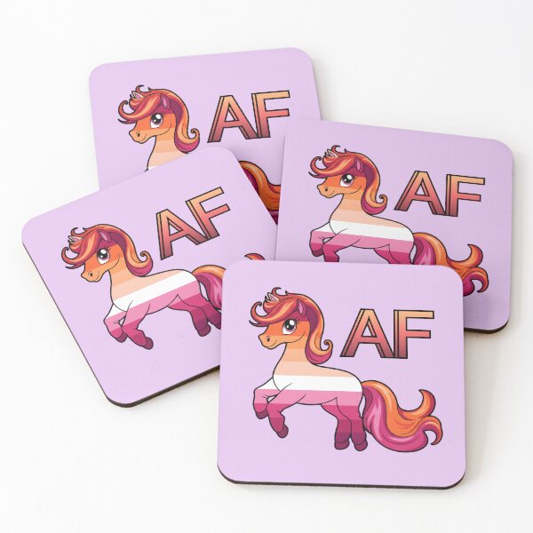 Item preview, Lesbian AF Pony designed and sold by Sapphic-Charm.