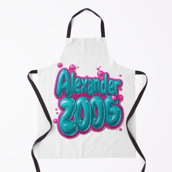 Item preview, Alexander 2006 Balloon Glossy Birthday Name Design designed and sold by AlexLineArt.