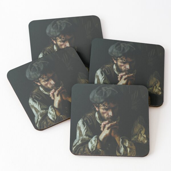 Item preview, The Pensive Gentleman – Vintage Baroque Portrait designed and sold by weirdfishes123.