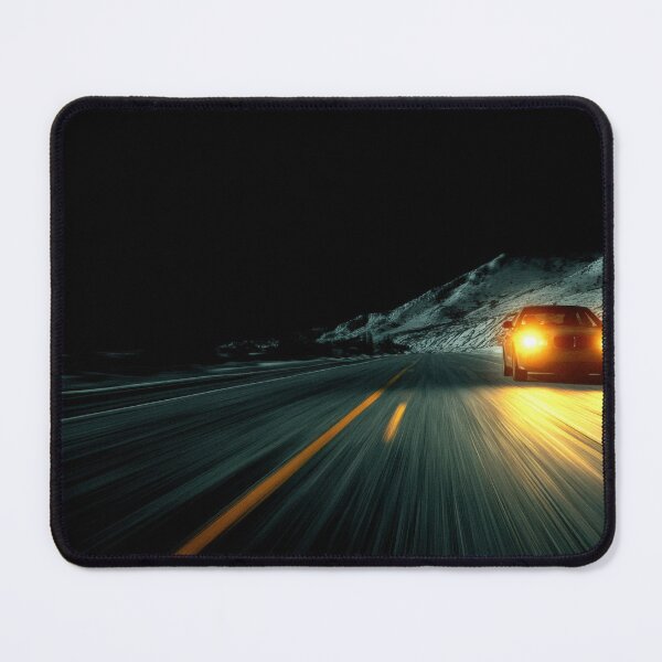 Item preview, High Speed Night - Lonely Road and Shining Car designed and sold by Pink & California.