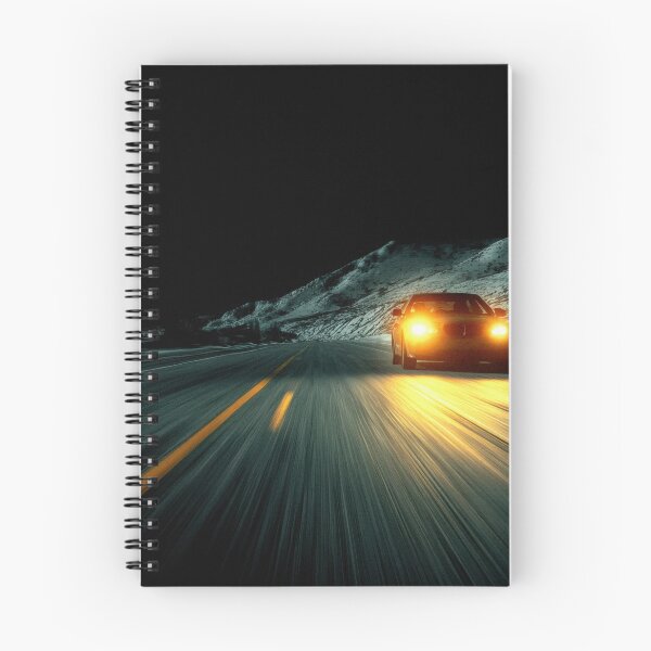 Item preview, High Speed Night - Lonely Road and Shining Car designed and sold by Pink & California.