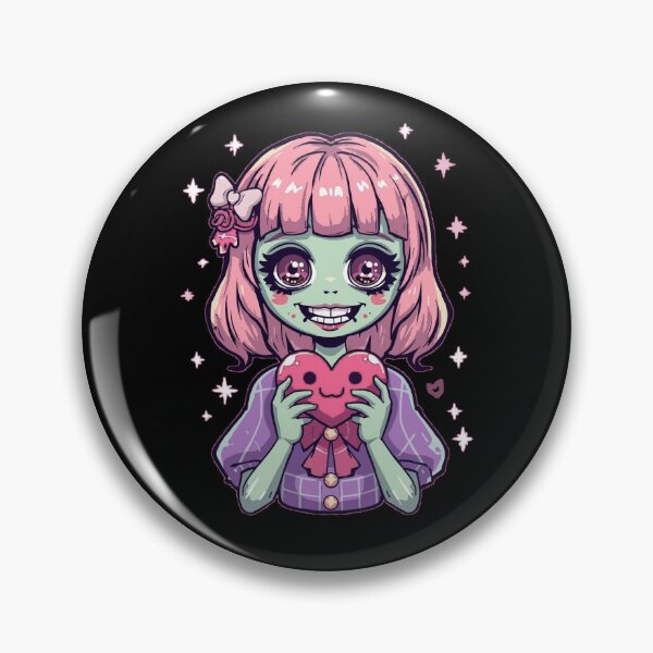 Item preview, I'm cute, not scary! Adorable little zombie girl, sweet Halloween! Wonderful gift for everyone designed and sold by YvkafromPoland.