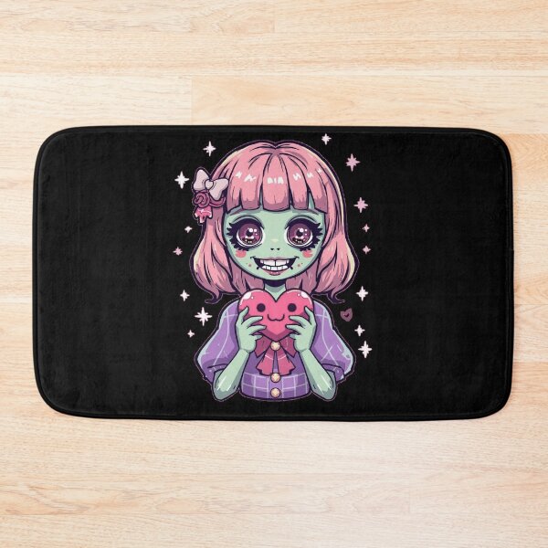 Item preview, I'm cute, not scary! Adorable little zombie girl, sweet Halloween! Wonderful gift for everyone designed and sold by YvkafromPoland.