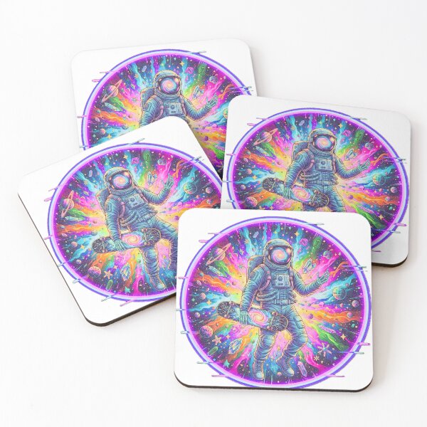 Item preview,  “Psychedelic Space Shredder” designed and sold by Vibepop.store.