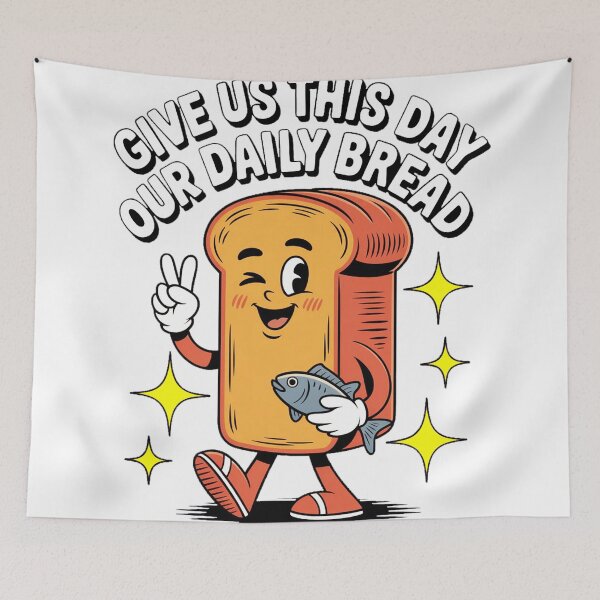 Item preview, Give Us This Day Our Daily Bread designed and sold by YounexxART.