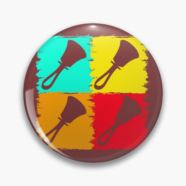 Item preview, Tinted tones handbells in silhouette designed and sold by CelticClapper.