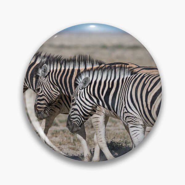 Item preview, Stride of the Stripes — Three Zebras in Step, Etosha designed and sold by DavideAntoniani.