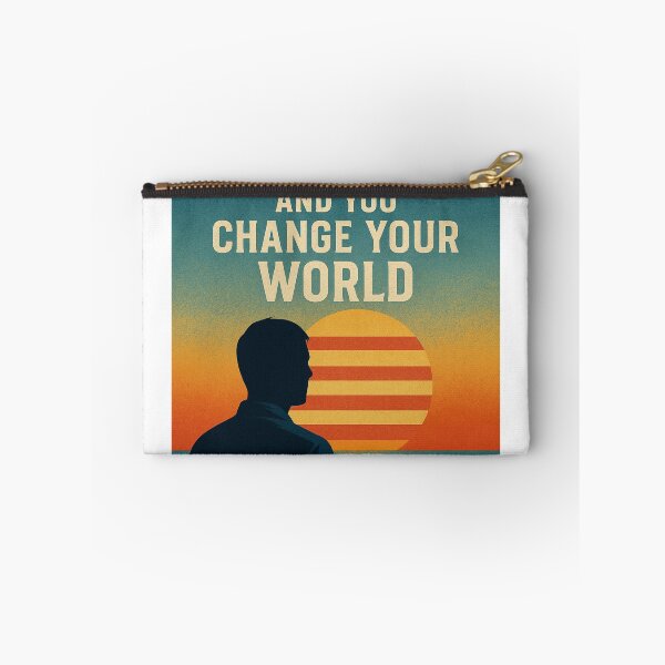 Item preview, Change Your World – American Sunset Mindset designed and sold by JFS-STUFFS.