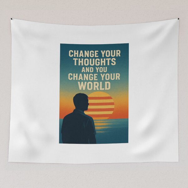 Item preview, Change Your World – American Sunset Mindset designed and sold by JFS-STUFFS.