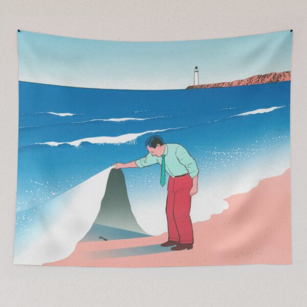 Item preview, guy billout - original art for sale designed and sold by MARIAMOMO.
