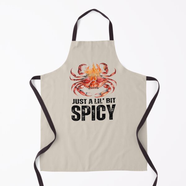 Item preview, Just a Lil’ Bit Spicy Funny Crab Design designed and sold by Verycutethings.