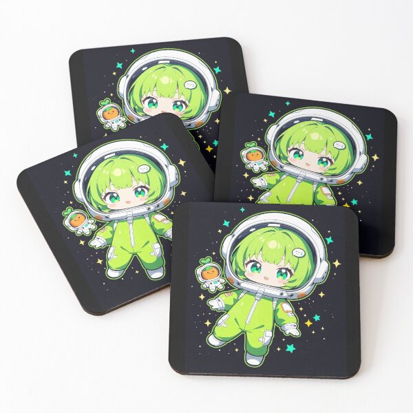 Item preview, Captain Cabbagia: Cute Chibi Veggie Astronaut  designed and sold by cabbagescc.