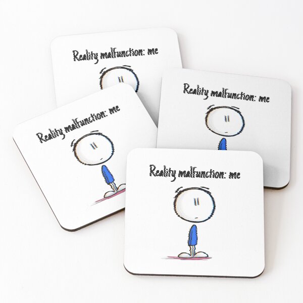 Item preview, Reality malfunction: me, simple artwork with trippy effect designed and sold by silent-violin.