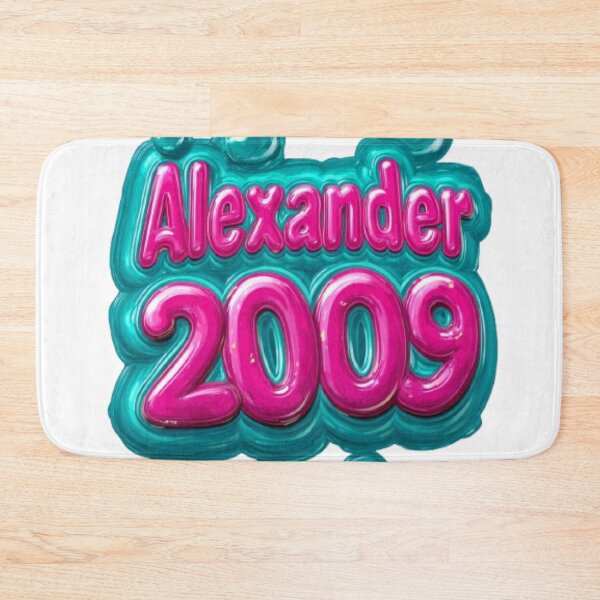 Item preview, Alexander 2009 Balloon Glossy Name Design designed and sold by AlexLineArt.