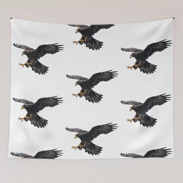 Item preview, Majestic Eagle in Flight – Wildlife Art Symbolizing Freedom & Power designed and sold by Psycho-Crazy.