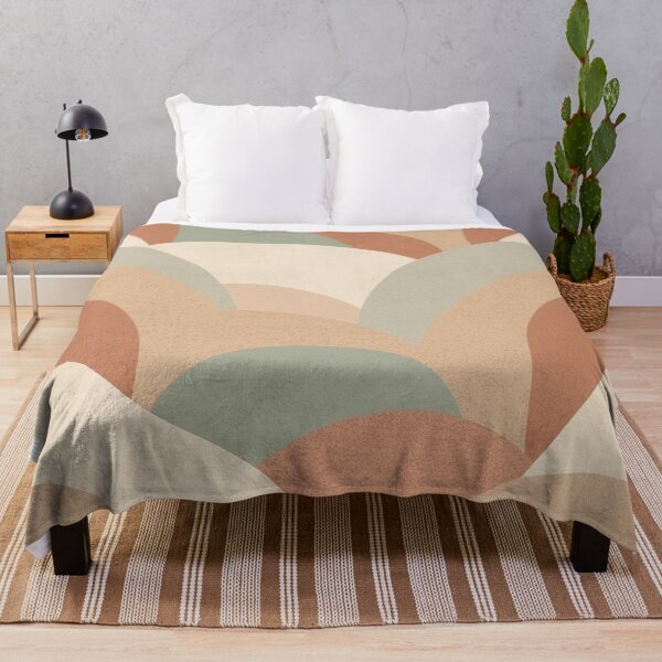 Item preview, Minimalist Arches & Waves Pattern – Terracotta & Sage Modern Abstract designed and sold by Esterlane.