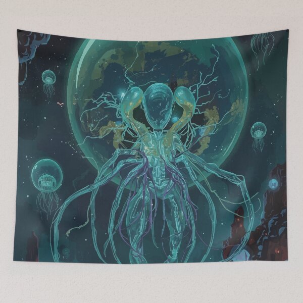 Item preview, The Abyssal Architect designed and sold by AbstractAnom.